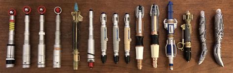 all sonic screwdrivers in doctor who